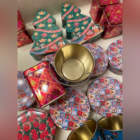 🎄.Christmas Candy Containers🎄 Lot of 20 🎄 Treats, Stocking Stuffers, Cookies - Picture 4 of 7